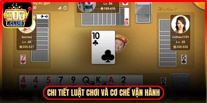 Chi tiết luật chơi và cơ chế vận hành bài phỏm