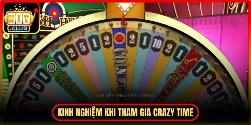 Bí quyết và kinh nghiệm khi tham gia crazy time 